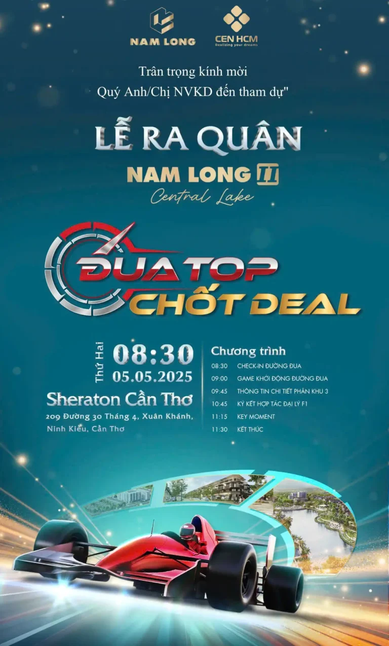 Lễ ra quân Nam Long II Central Lake giai đoạn 3