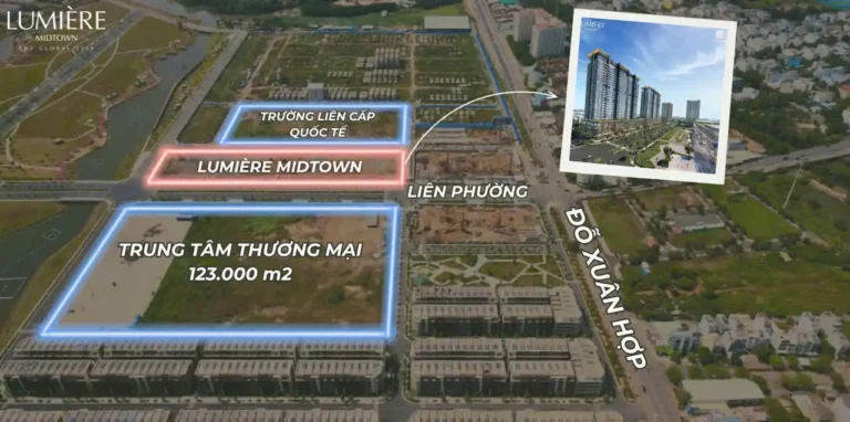 Vị trí Lumière Midtown – Phân tích ưu thế vượt trội của Vị trí Lumière Midtown