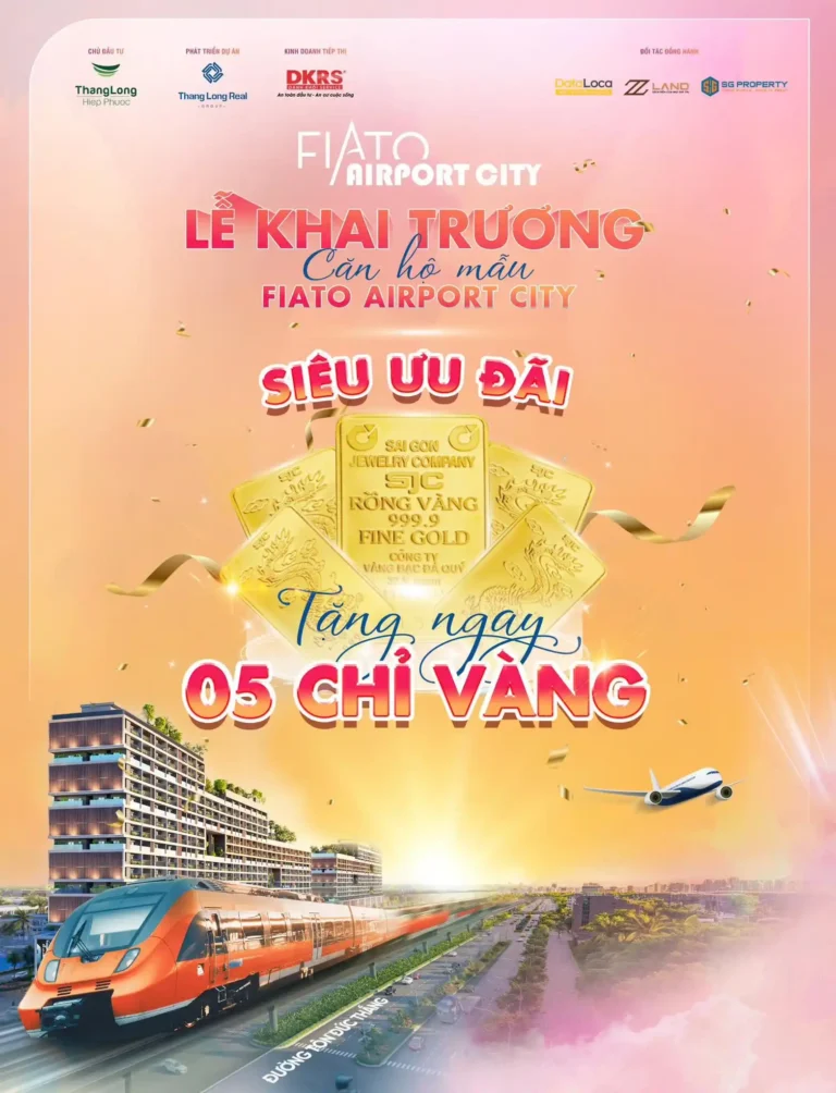 Sự kiện khai trương nhà mẫu dự án FIATO AIRPORT CITY