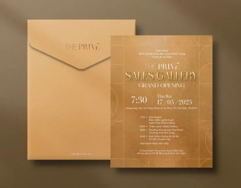 Sự Kiện Khai Trương Nhà Mẫu Dự Án The Prive