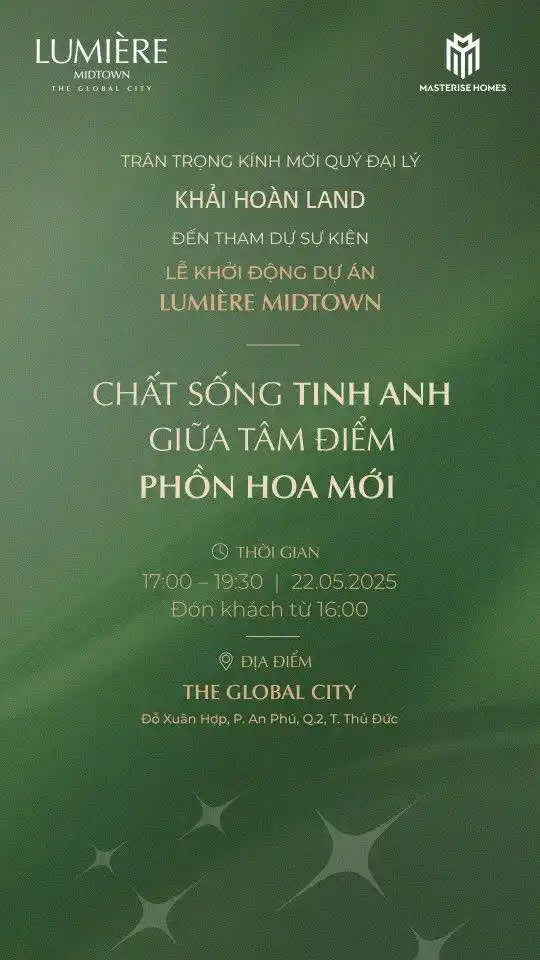 Sự kiện Kick Off dự án Lumiere Midtown
