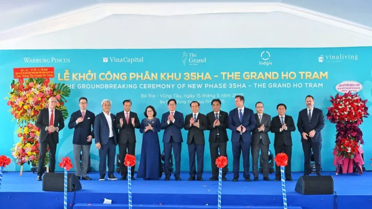 Lễ khởi công phân khu 35 ha The Grand Hồ Tràm