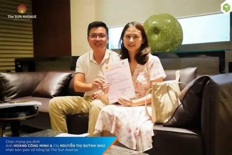Dự án căn hộ The Sun Avenue Novaland có sổ hồng chưa?