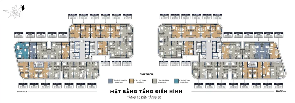 Thiết kế căn hộ A&K Tower tối ưu diện tích và công năng