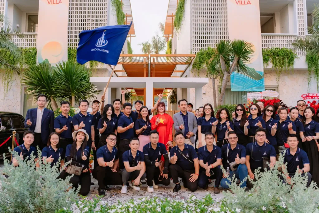 Sàn Indochine tại sự kiện Khai trương nhà mẫu La Tiên Villa