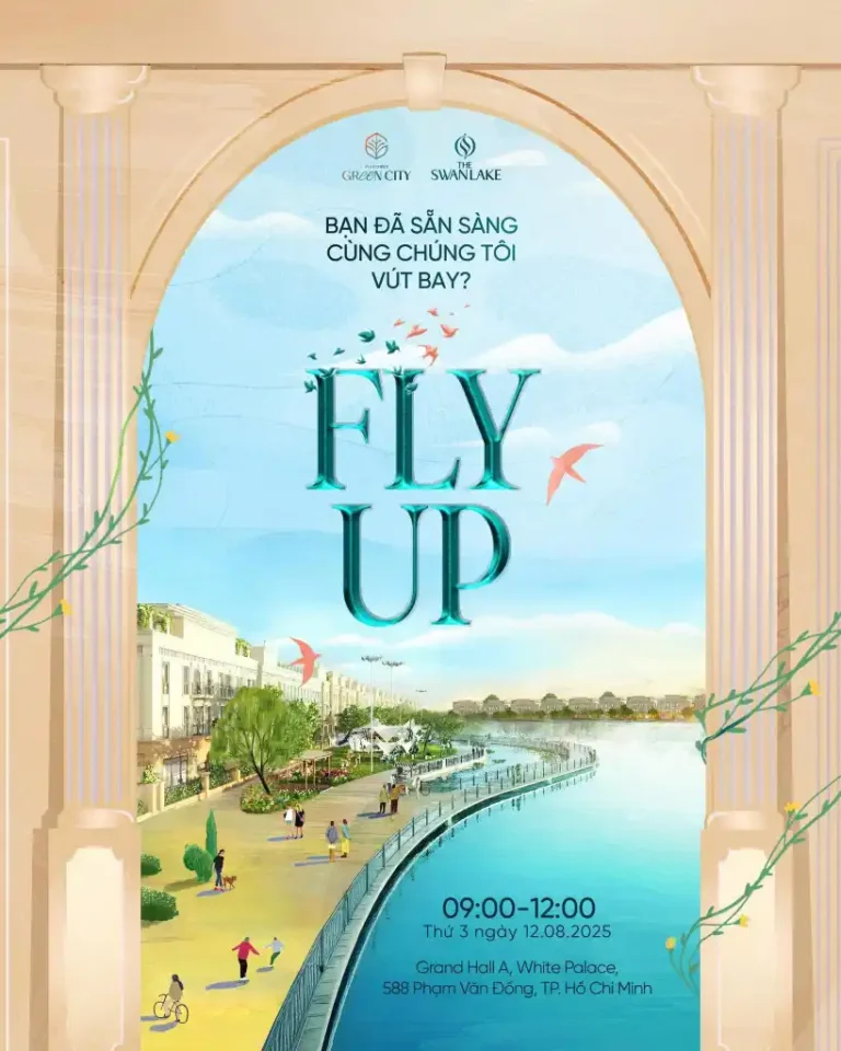 Kick off The Swan Lake – Fly Up – Vinhomes Green City