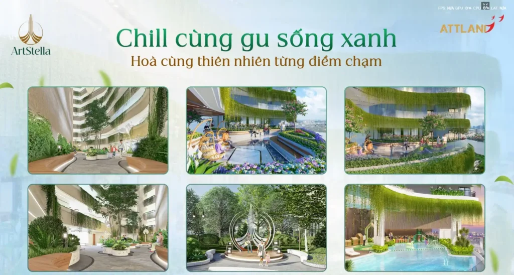 Tiện ích nội khu Art Stella – chuẩn sống nghỉ dưỡng trong lòng phố