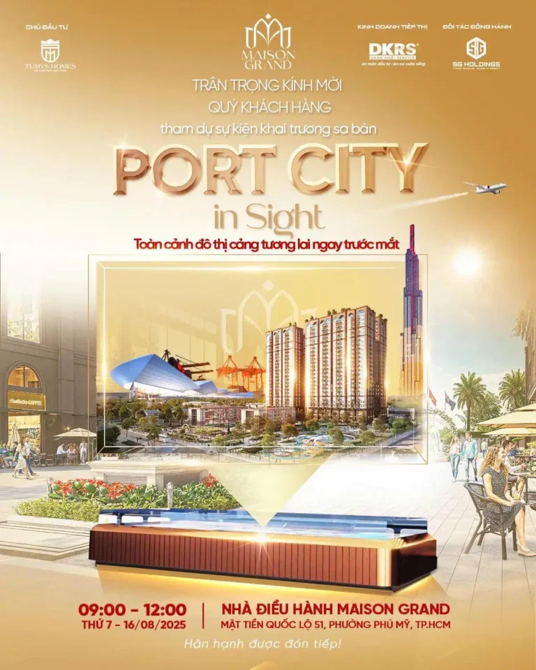 Sự kiện khai trương sa bàn Maison Grand – Port City Insight