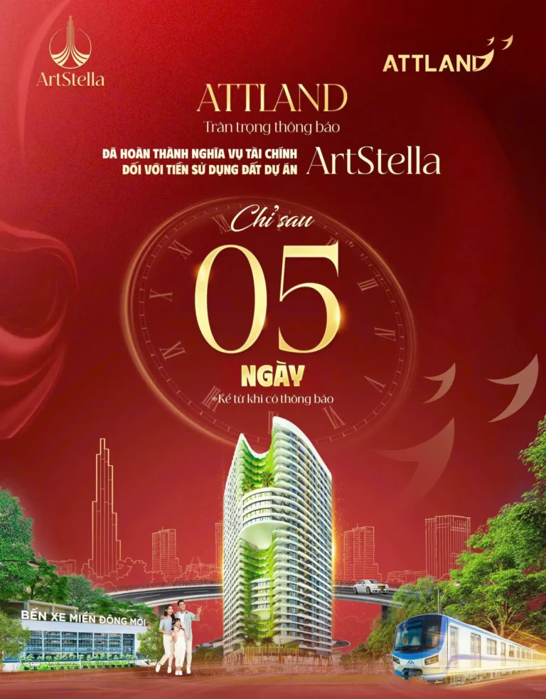 Art Stella đã đóng xong tiền sử dụng đất dự án