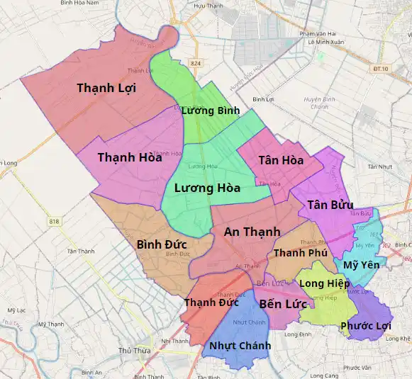 Bán đất Bến Lức Long An, giá đất Bến Lức Long An