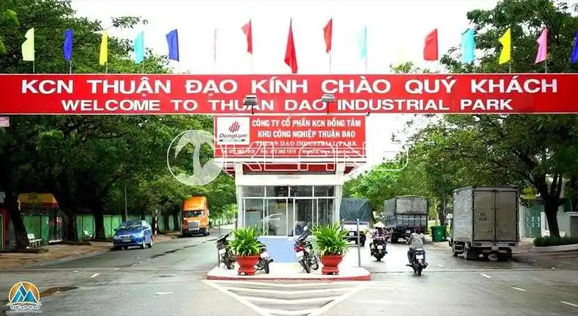 Nguồn cầu từ khu công nghiệp tạo sức bật cho giá trị đất, Ảnh: Khu công nghiệp Thuận Đạo, Bến Lức