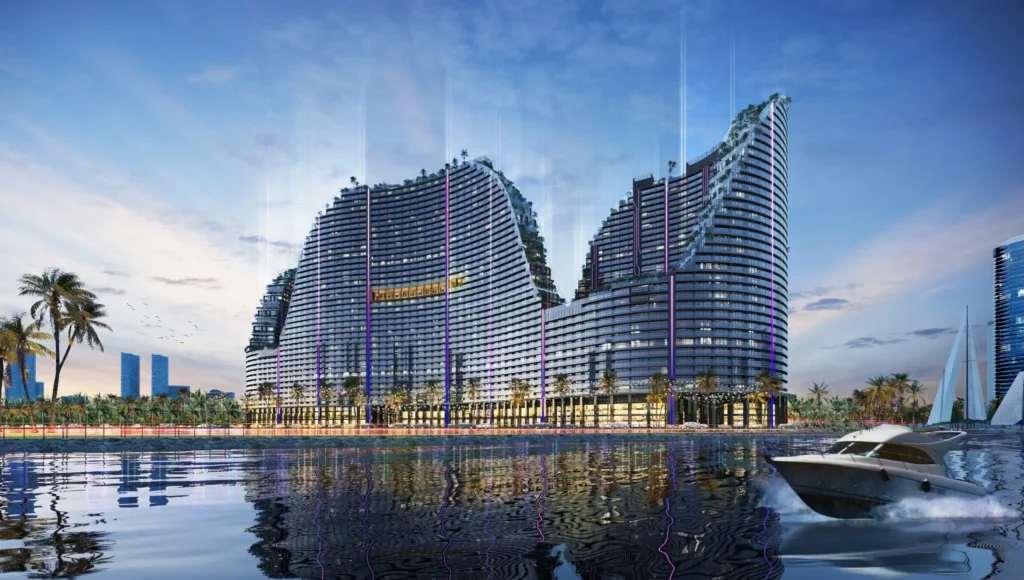 Phối cảnh tổng thể Noble Crystal Riverside bên sông Sài Gòn