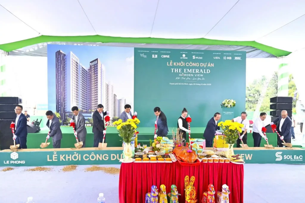 Lễ khởi công dự án The Emerald Garden View