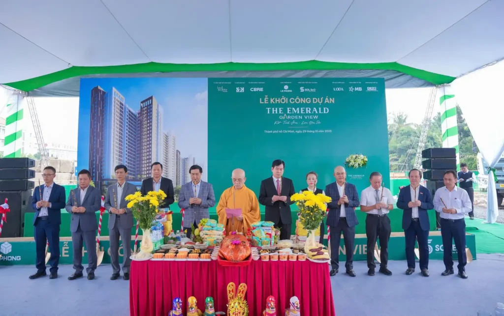 Lễ khởi công dự án The Emerald Garden View