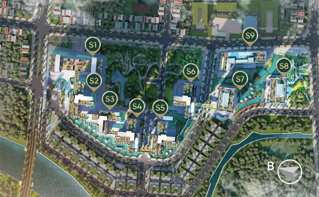 Quy mô và thiết kế chủ đạo của Sunshine Sky City