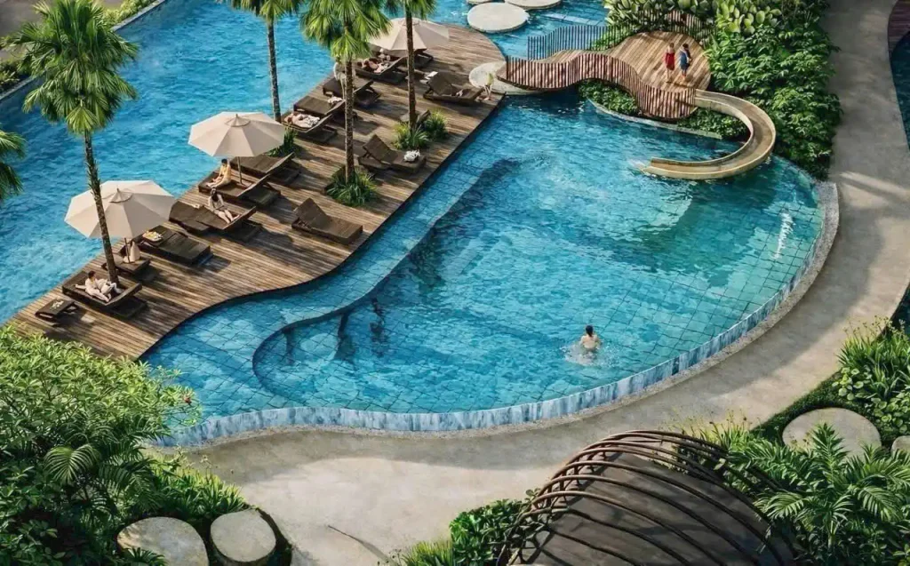 Hồ bơi Dự án Palm River